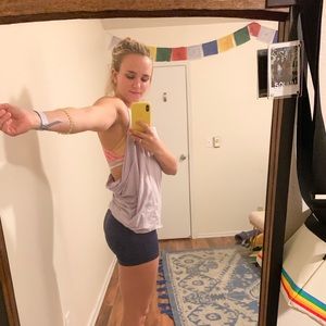 Lululemon lavender layered tank